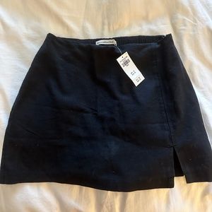Abercrombie linen skort with slit